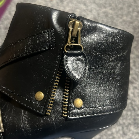 🌸4/$20🌸Bumper Black Opened Toe Booties Size 7 NIB - Picture 9 of 11